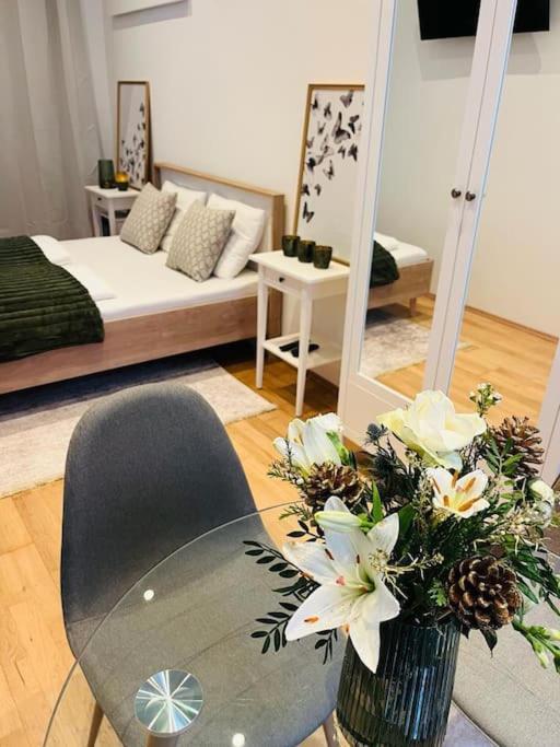 Gemuetliches Studio Apartment فيينا المظهر الخارجي الصورة