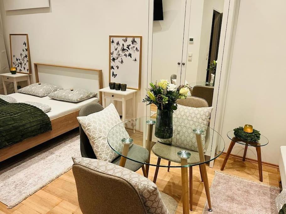Gemuetliches Studio Apartment فيينا المظهر الخارجي الصورة